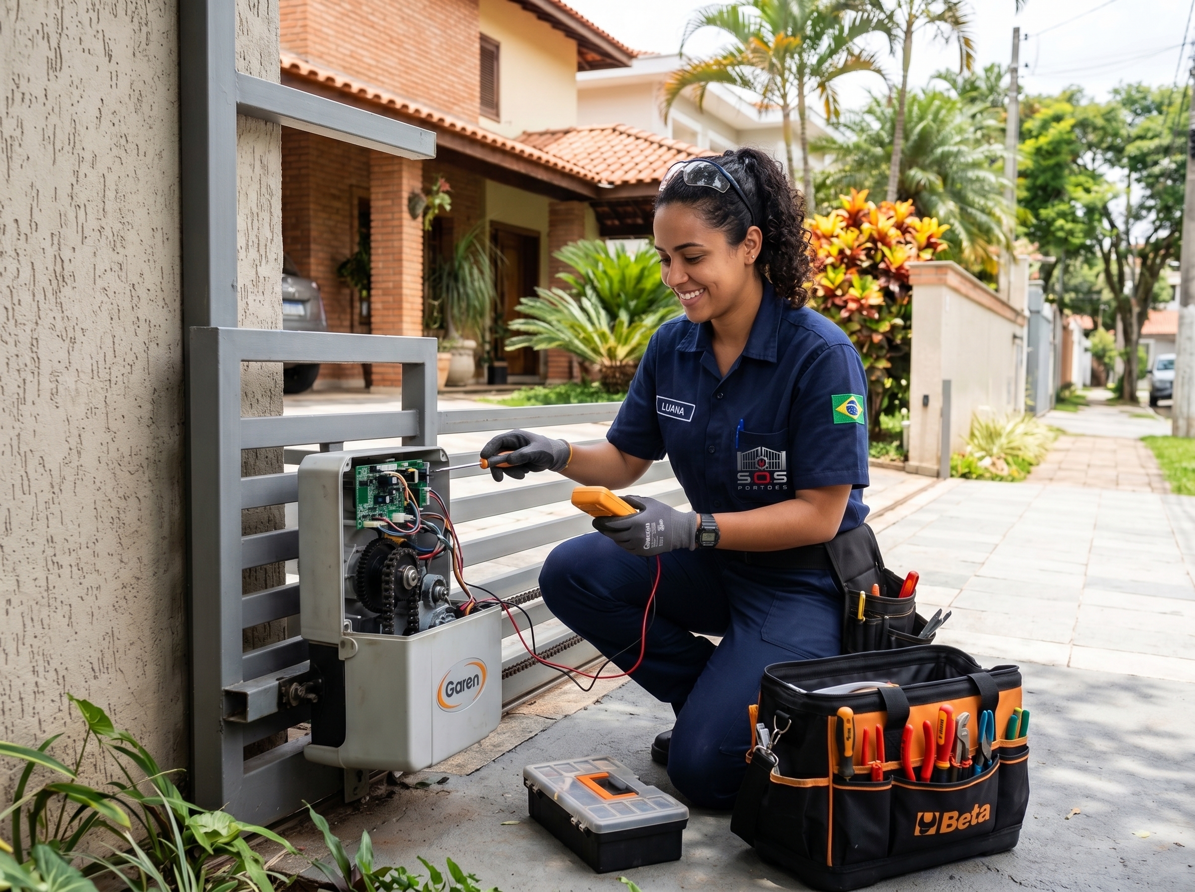 Técnico de Portões Automáticos em Rio Grande/RS